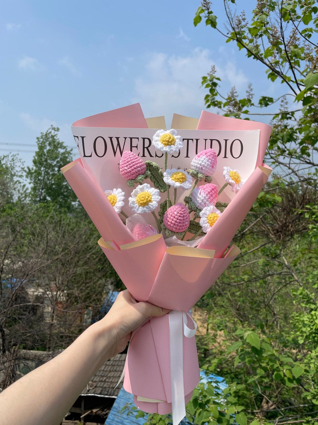 Abschluss Blumen Strauß