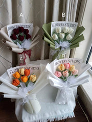 Abschluss Geschenk Blumen