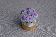 Häkel Lilien Maiglöckchen Blumen Topf Handgemachter