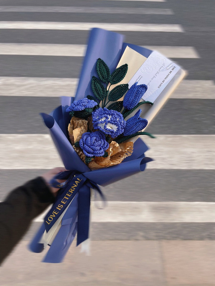 Häkelblumenstrauß