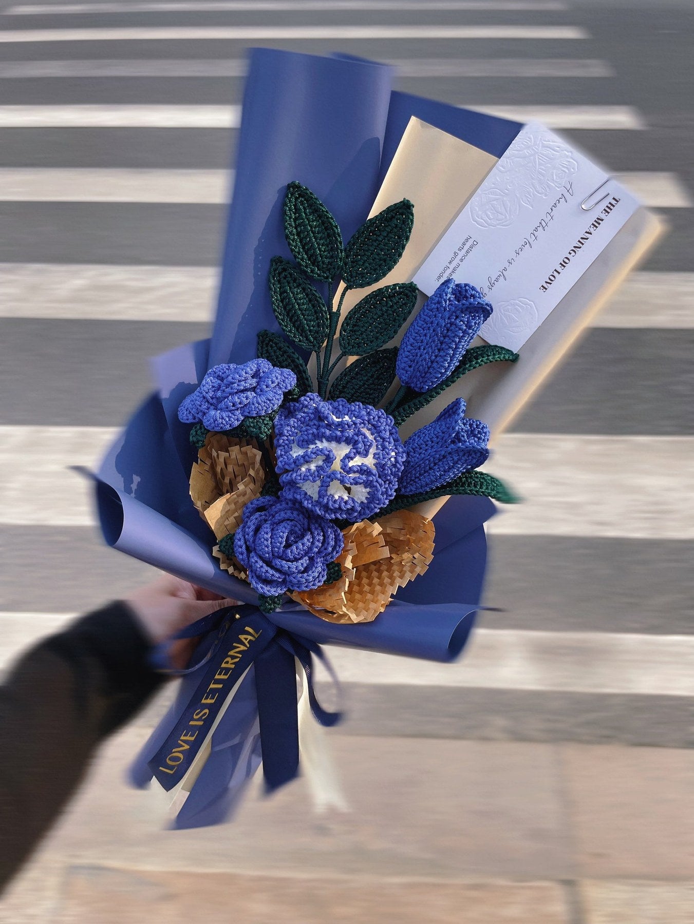 Häkelblumenstrauß