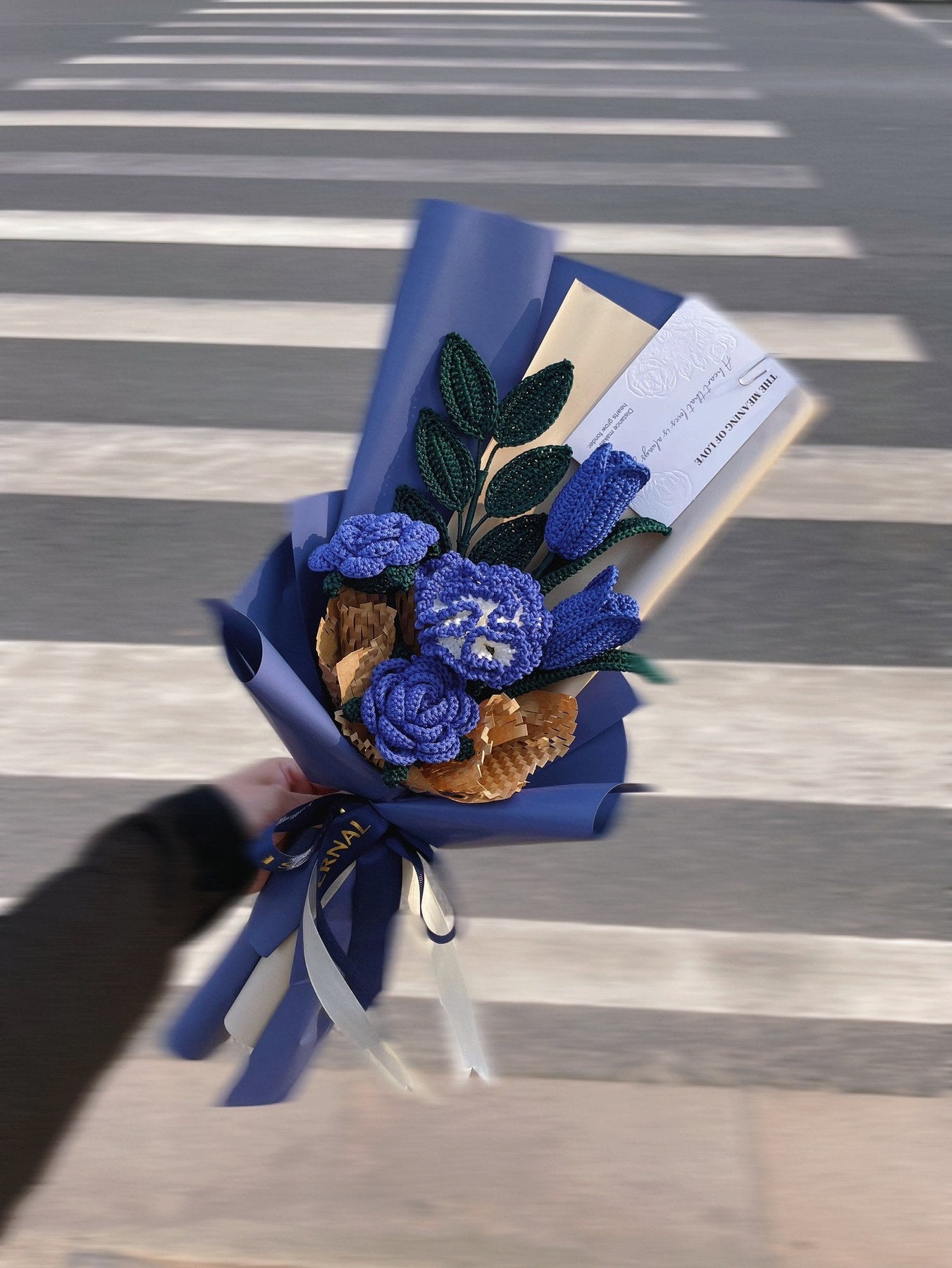 Häkelblumenstrauß